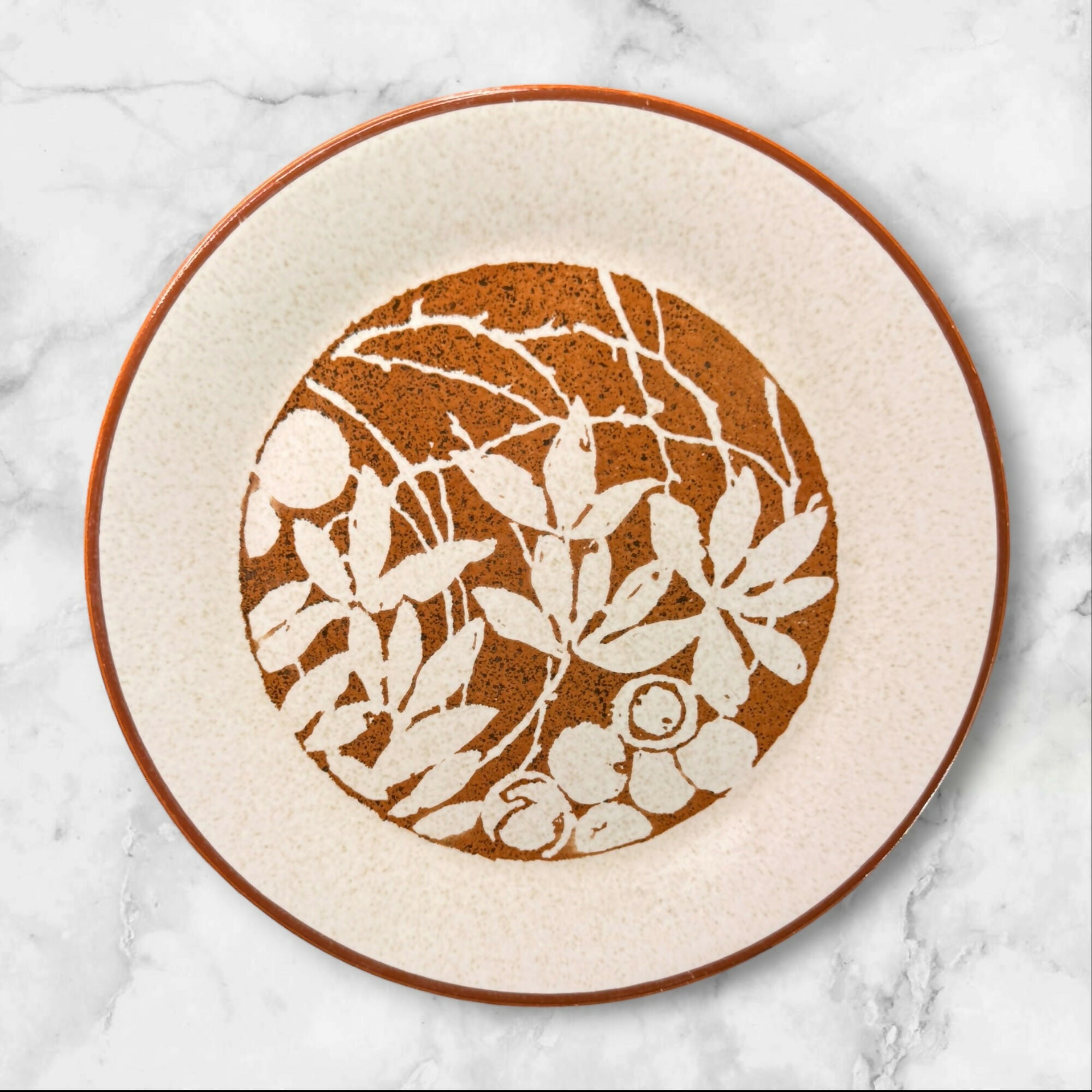 Lenox Temperware Woodspice Salad Plates Set of 5 | Vintage Used Condition