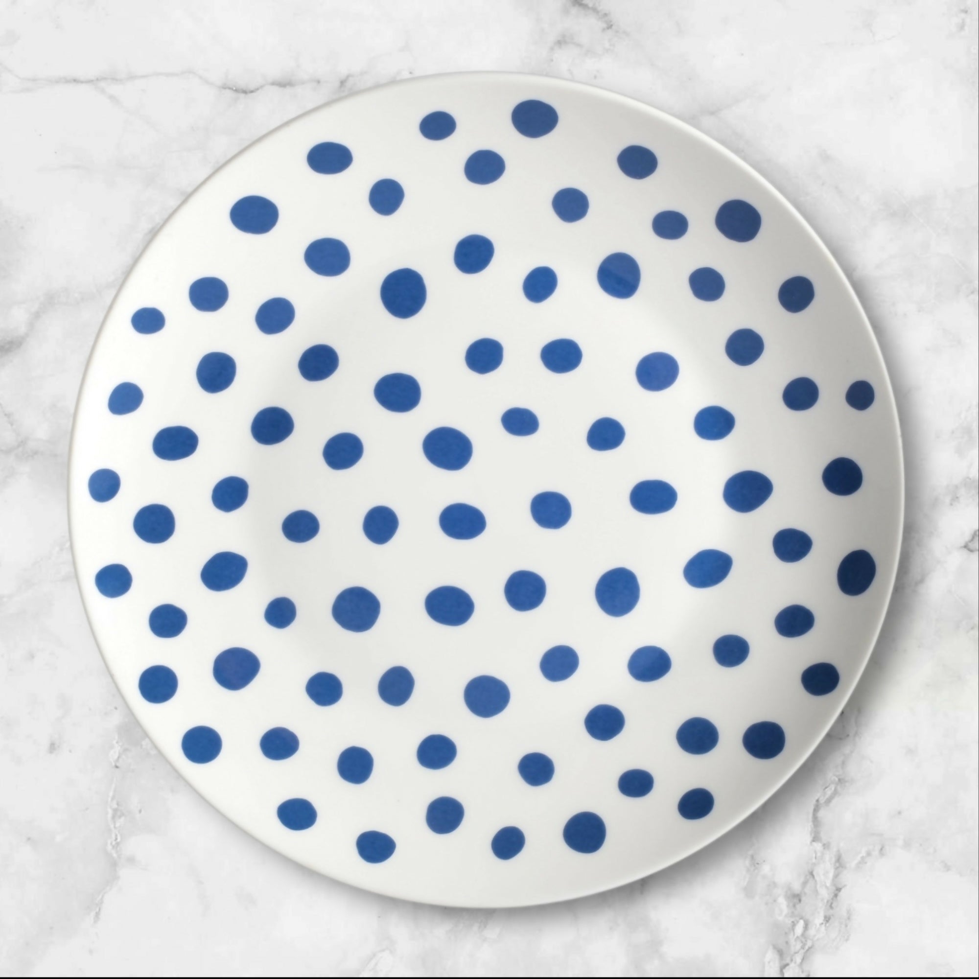 GAP Home Blue & White Assorted Pattern Salad Plates | Set of 4 | Excellent Condition