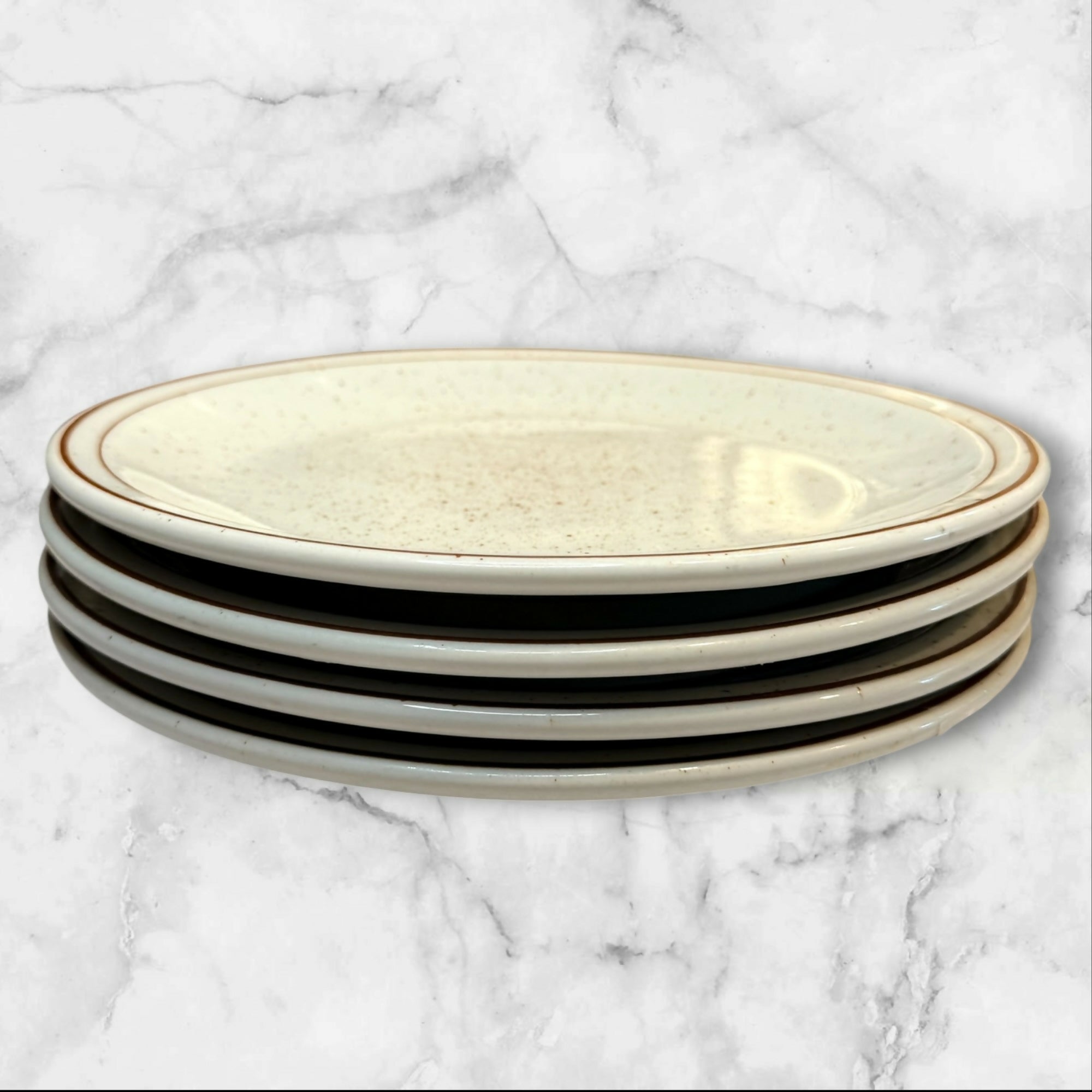 Jackson China Speckled Dinner Plates | Set of 4 | Great Condition